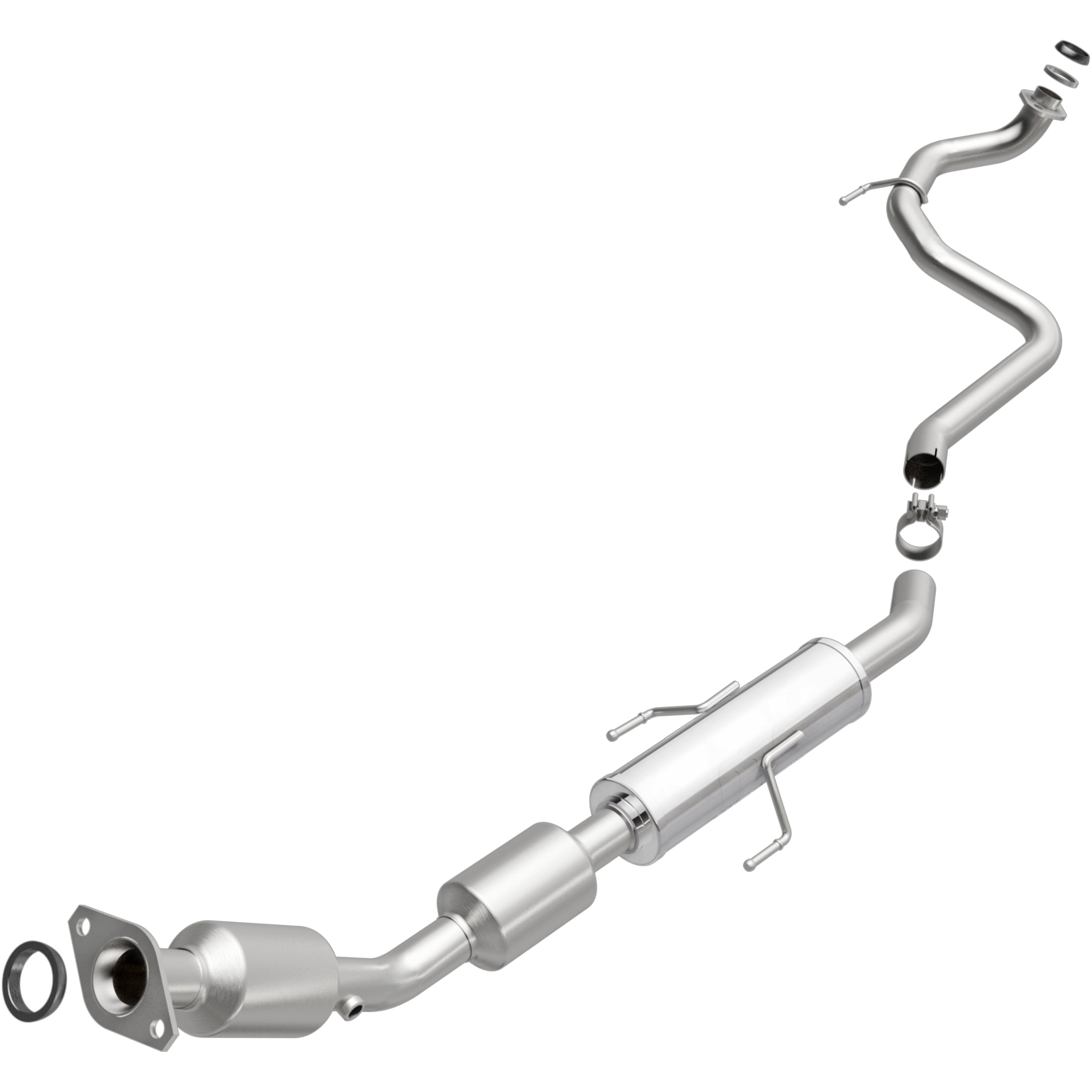 OEM Grade Federal / EPA Compliant Direct-Fit Catalytic Converter <br>07-11 Toyota Yaris 1.5L