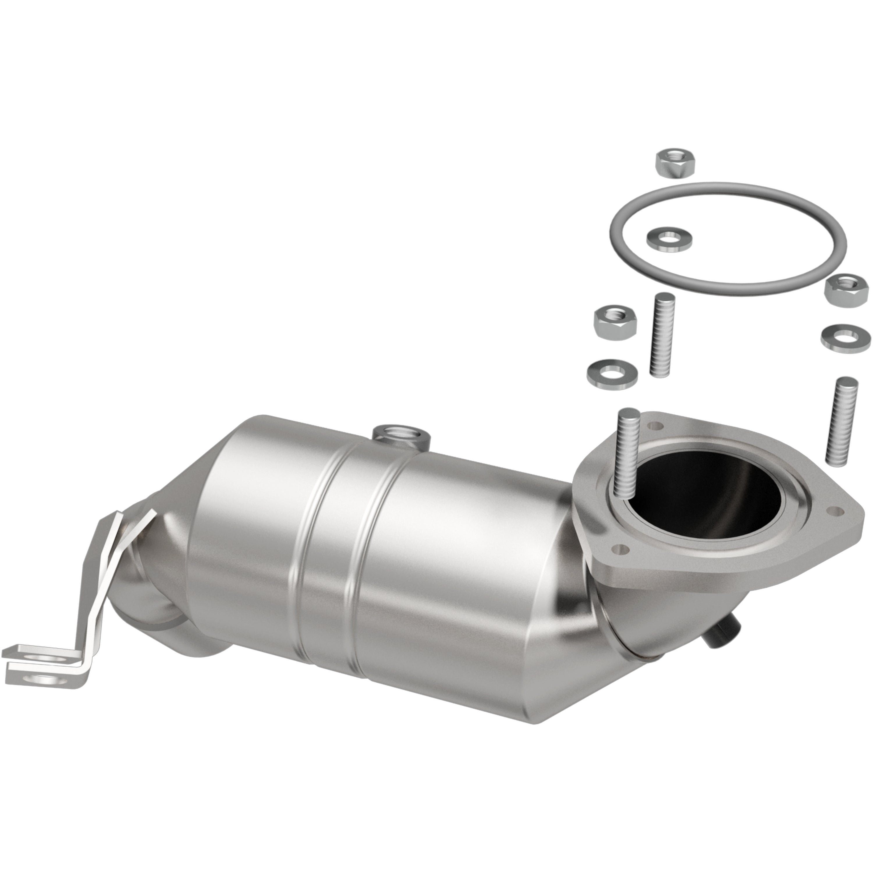 OEM Grade Federal / EPA Compliant Direct-Fit Catalytic Converter <br>03-08 Jaguar X-Type 2.5L, 3.0L Rear