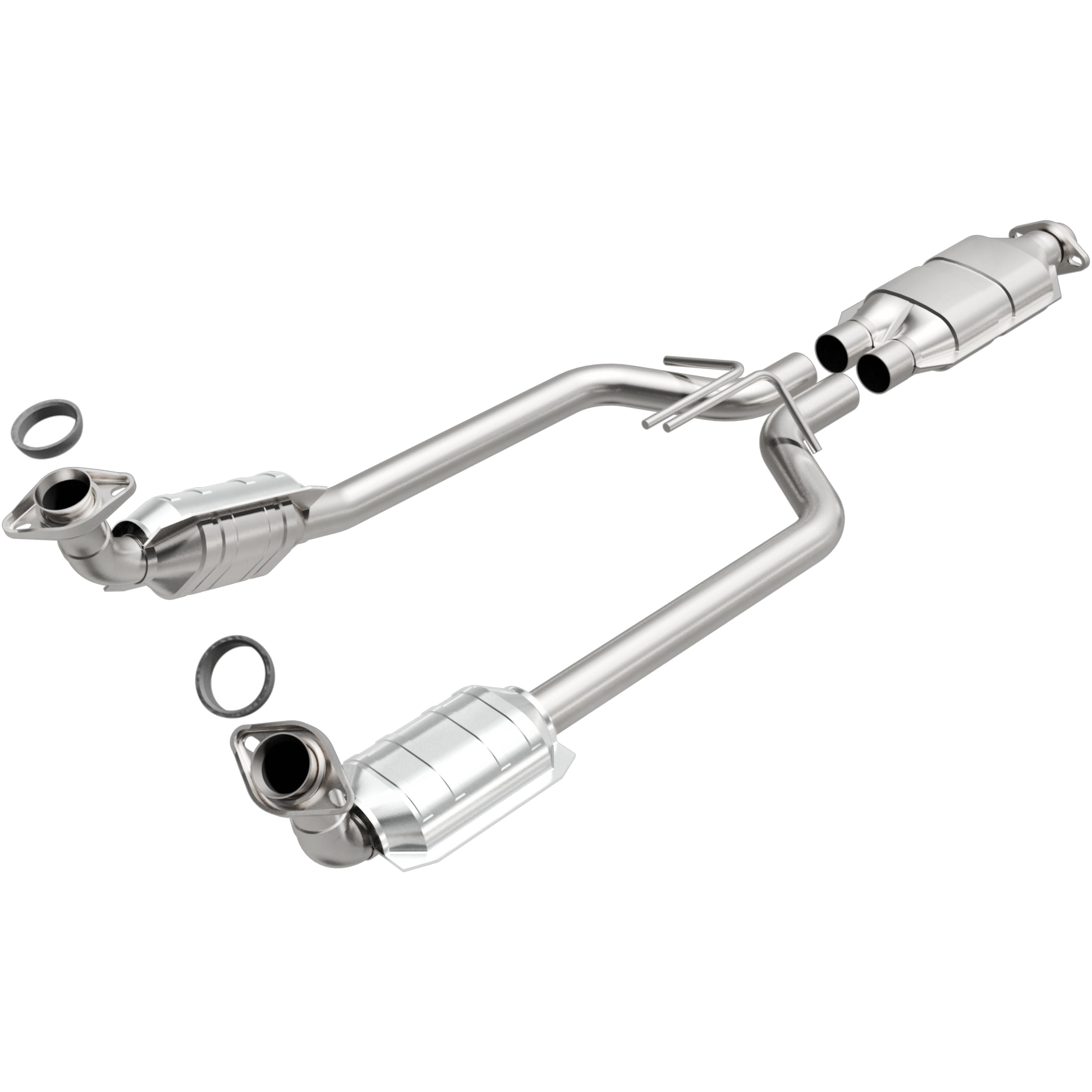 Standard Grade Federal / EPA Compliant Direct-Fit Catalytic Converter <br>91-95 Ford Thunderbird, Mercury Cougar 3.8L