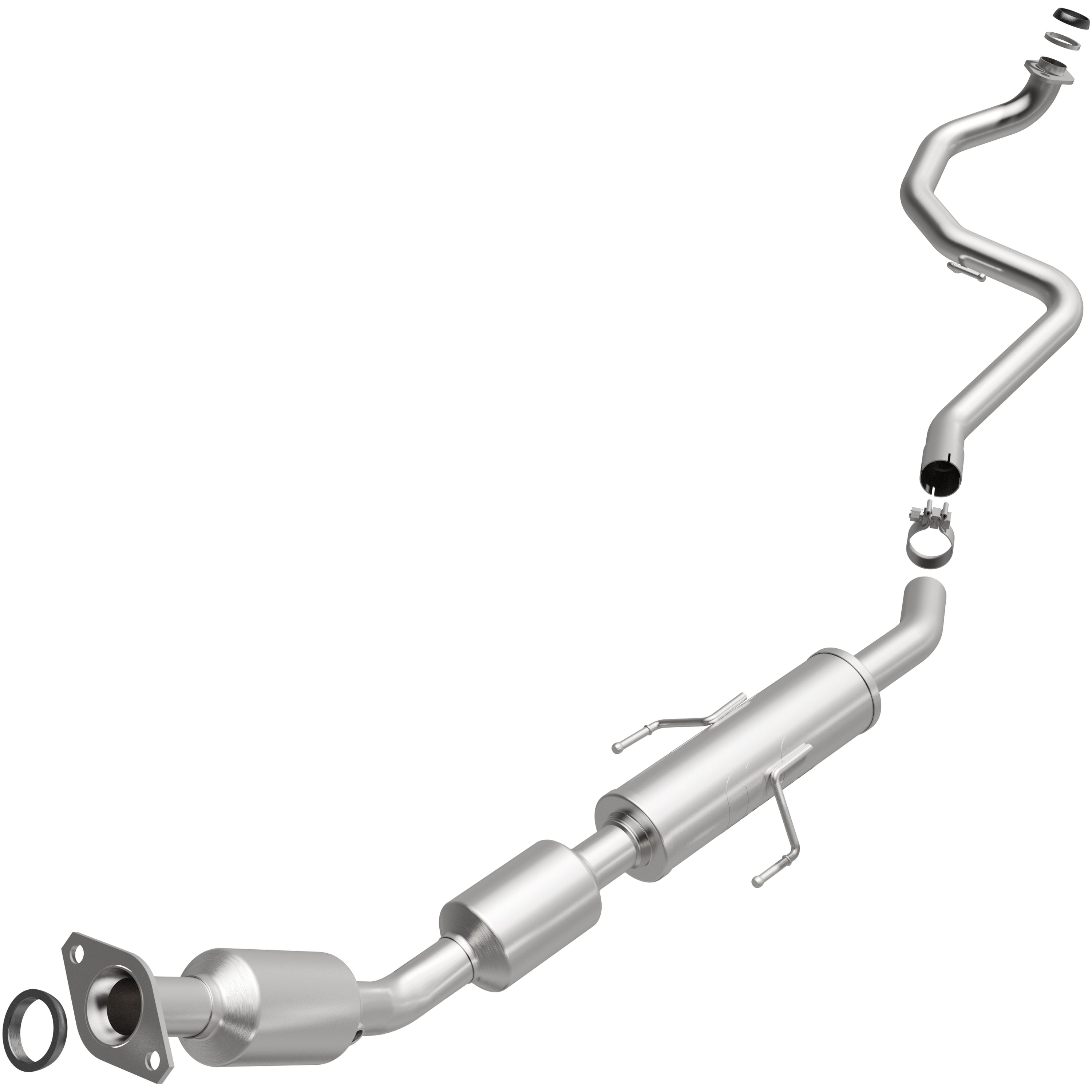 OEM Grade Federal / EPA Compliant Direct-Fit Catalytic Converter <br>14-18 Toyota Yaris 1.5L