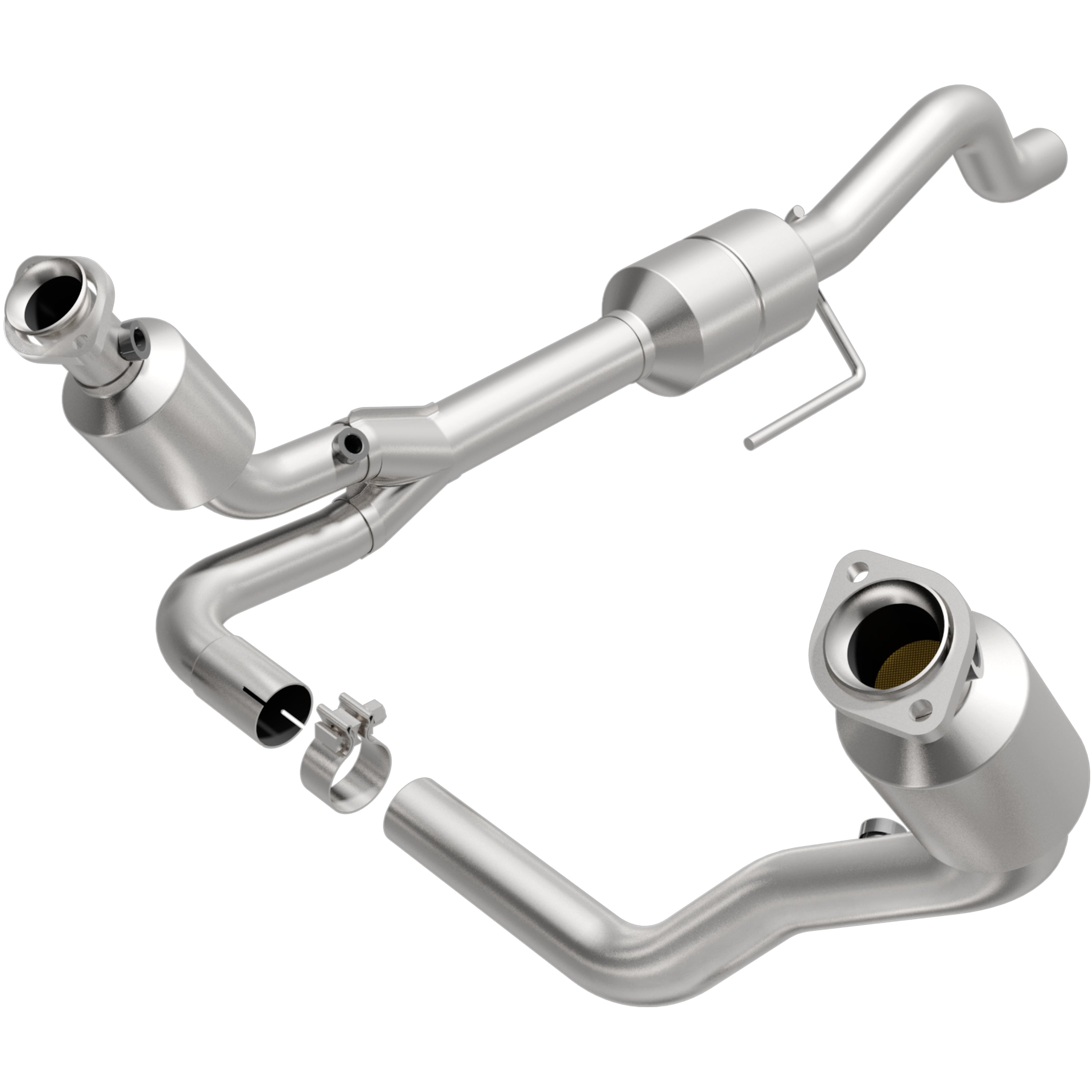 OEM Grade Federal / EPA Compliant Direct-Fit Catalytic Converter <br>00-03 Dodge Durango 4.7L