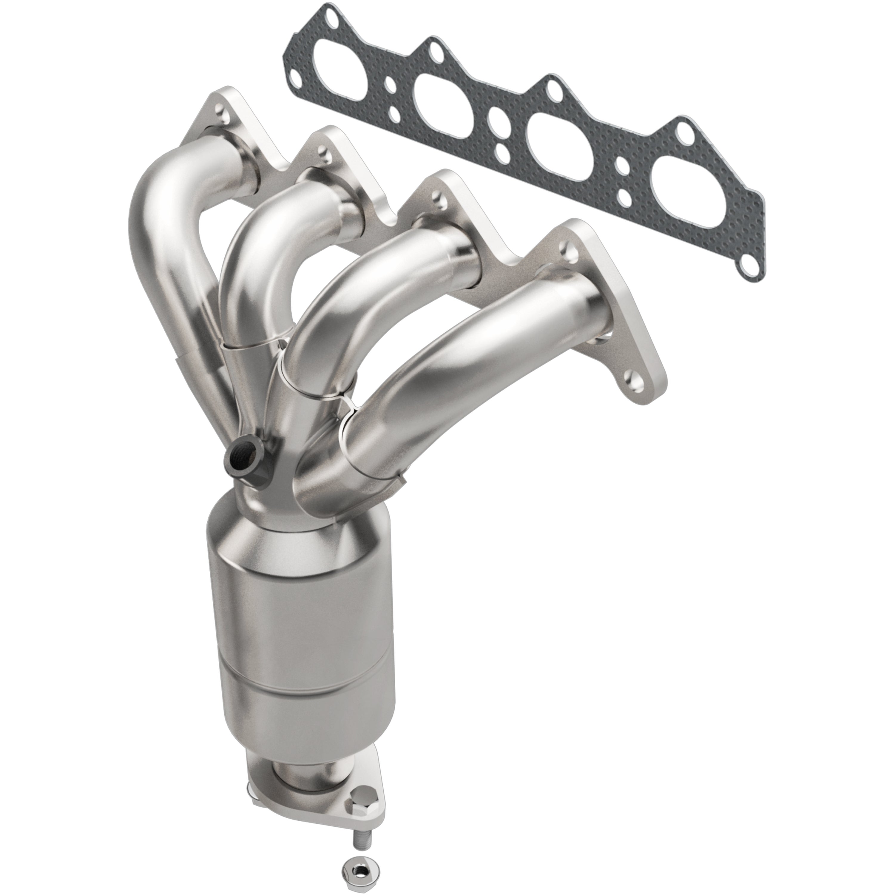 OEM Grade Federal / EPA Compliant Manifold Catalytic Converter <br>05-10 Kia Sportage, 05-09 Hyundai Tucson 2.0L