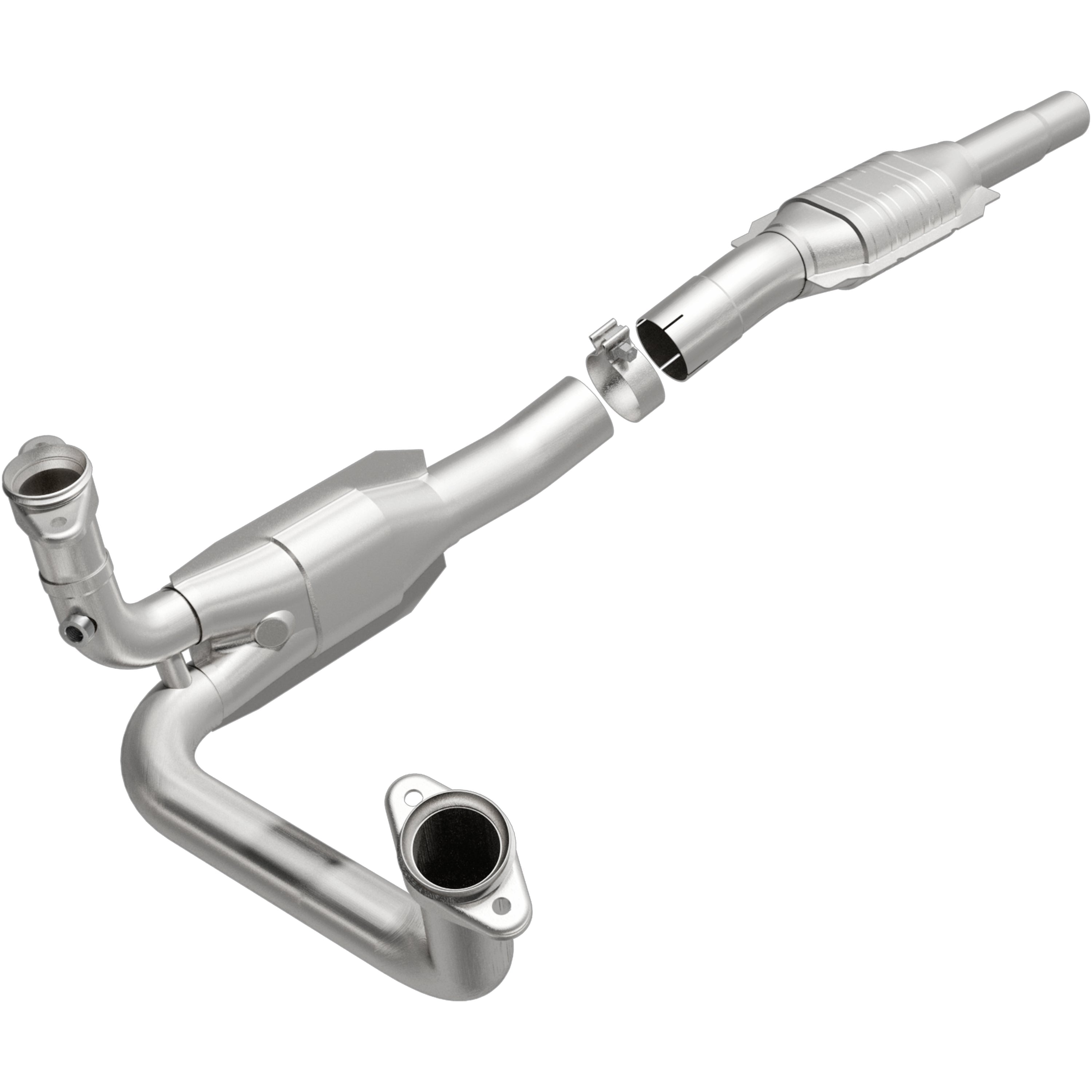 HM Grade Federal / EPA Compliant Direct-Fit Catalytic Converter <br>94-96 Ford Bronco 5.8L