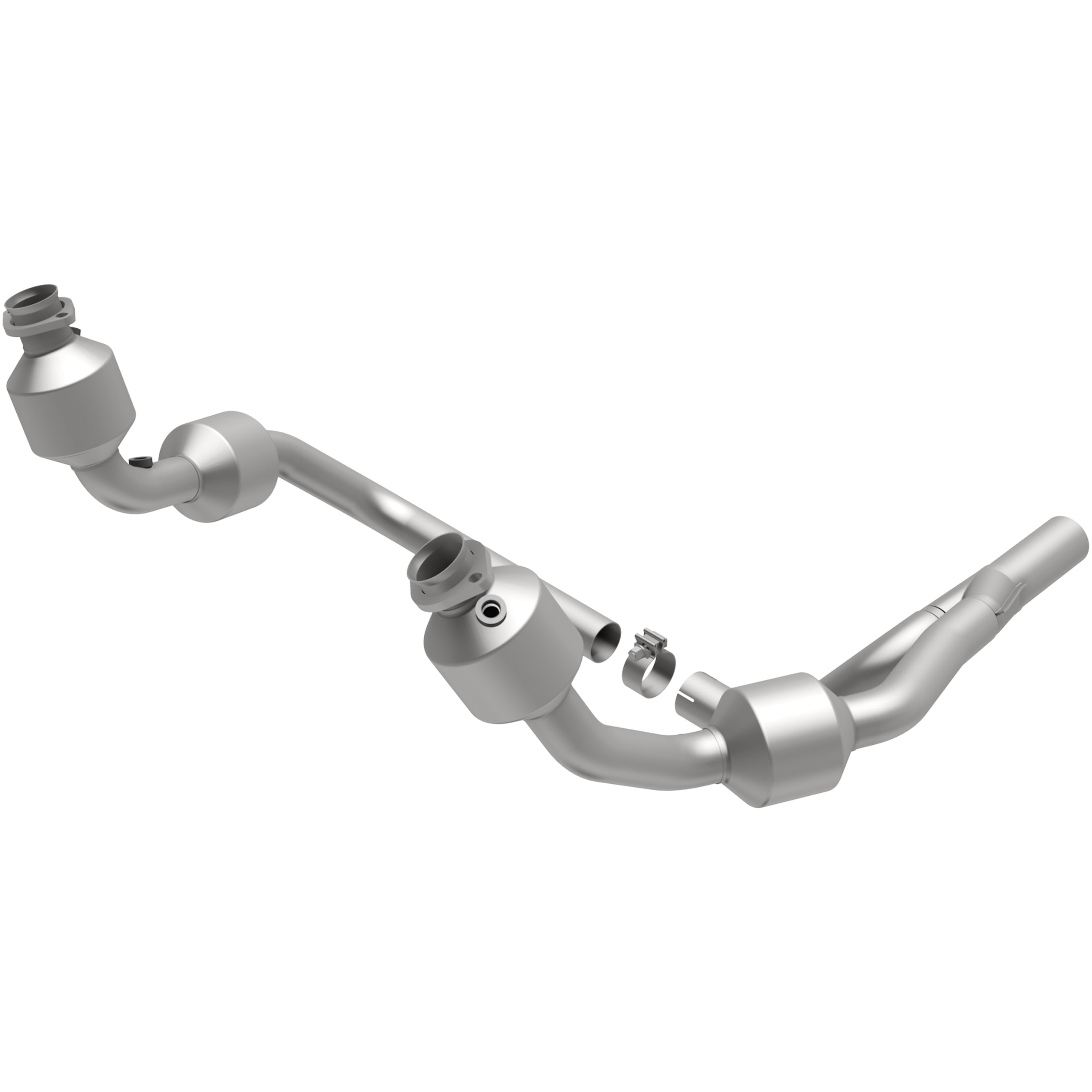 OEM Grade Federal / EPA Compliant Direct-Fit Catalytic Converter <br>07-09 Jeep Wrangler 3.8L