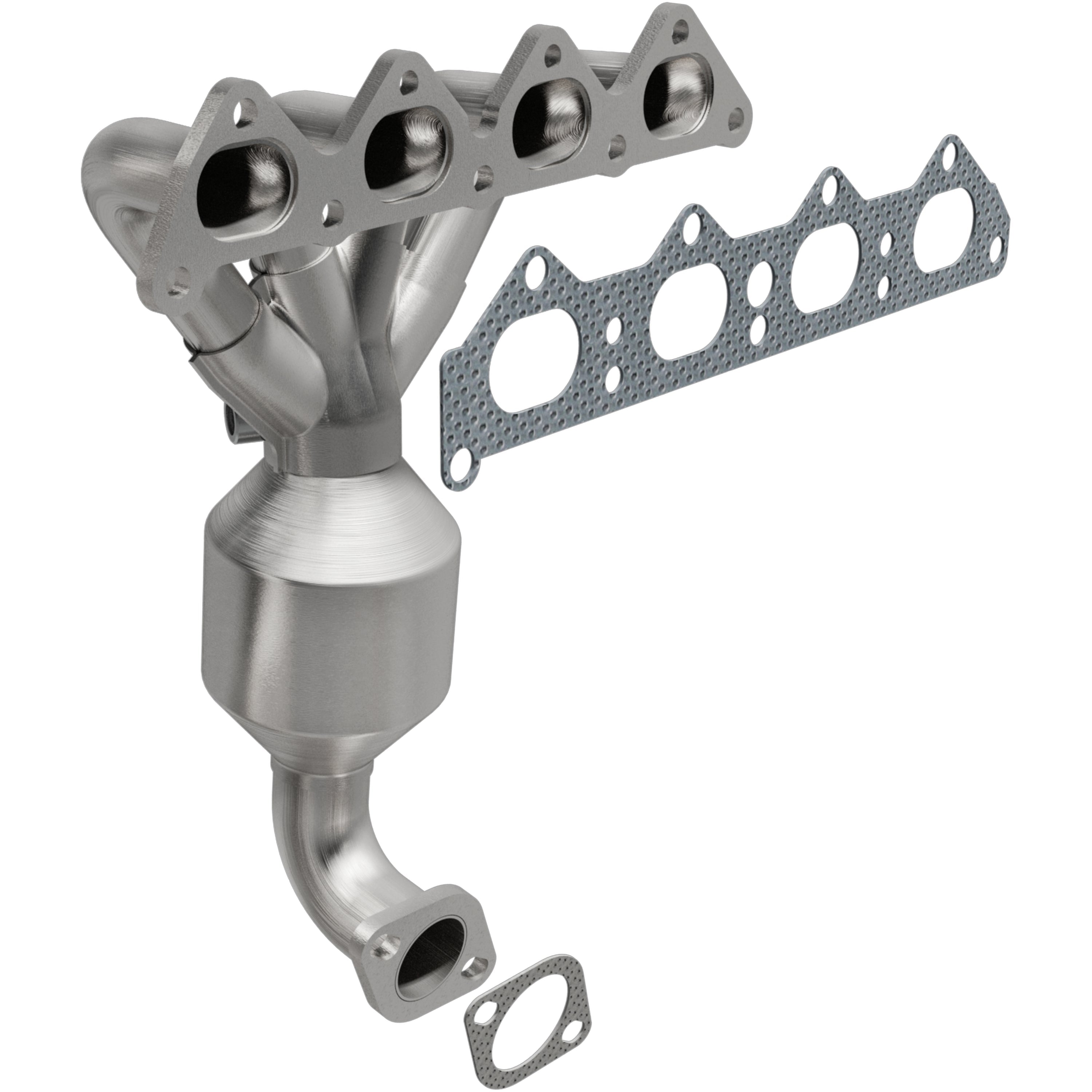 OEM Grade Federal / EPA Compliant Manifold Catalytic Converter <br>98-03 Hyundai Elantra 1.8L, 2.0L