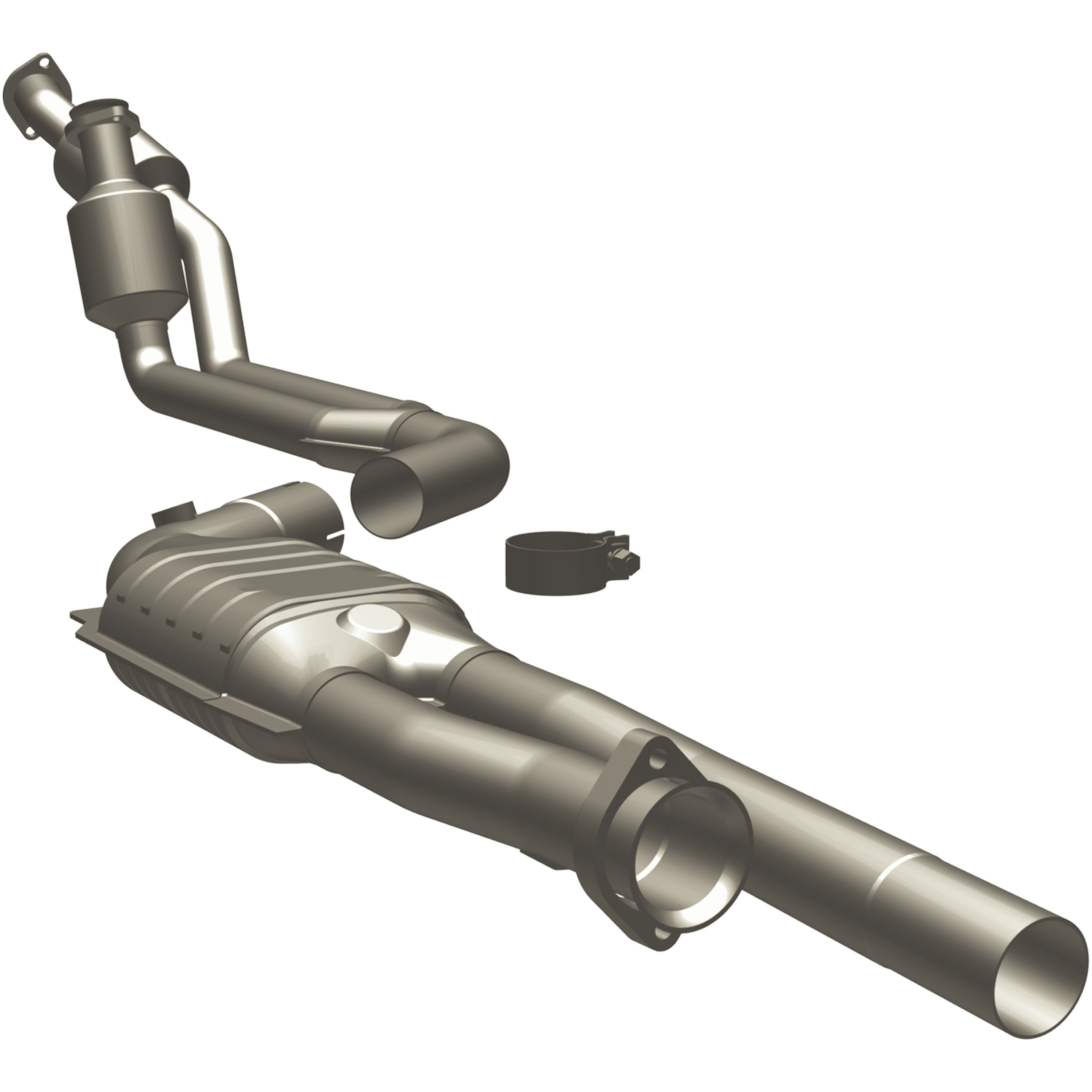 Standard Grade Federal / EPA Compliant Direct-Fit Catalytic Converter <br>87-89 Mercedes-Benz 260E 2.6L, 88-89 300E, 300TE 3.0L