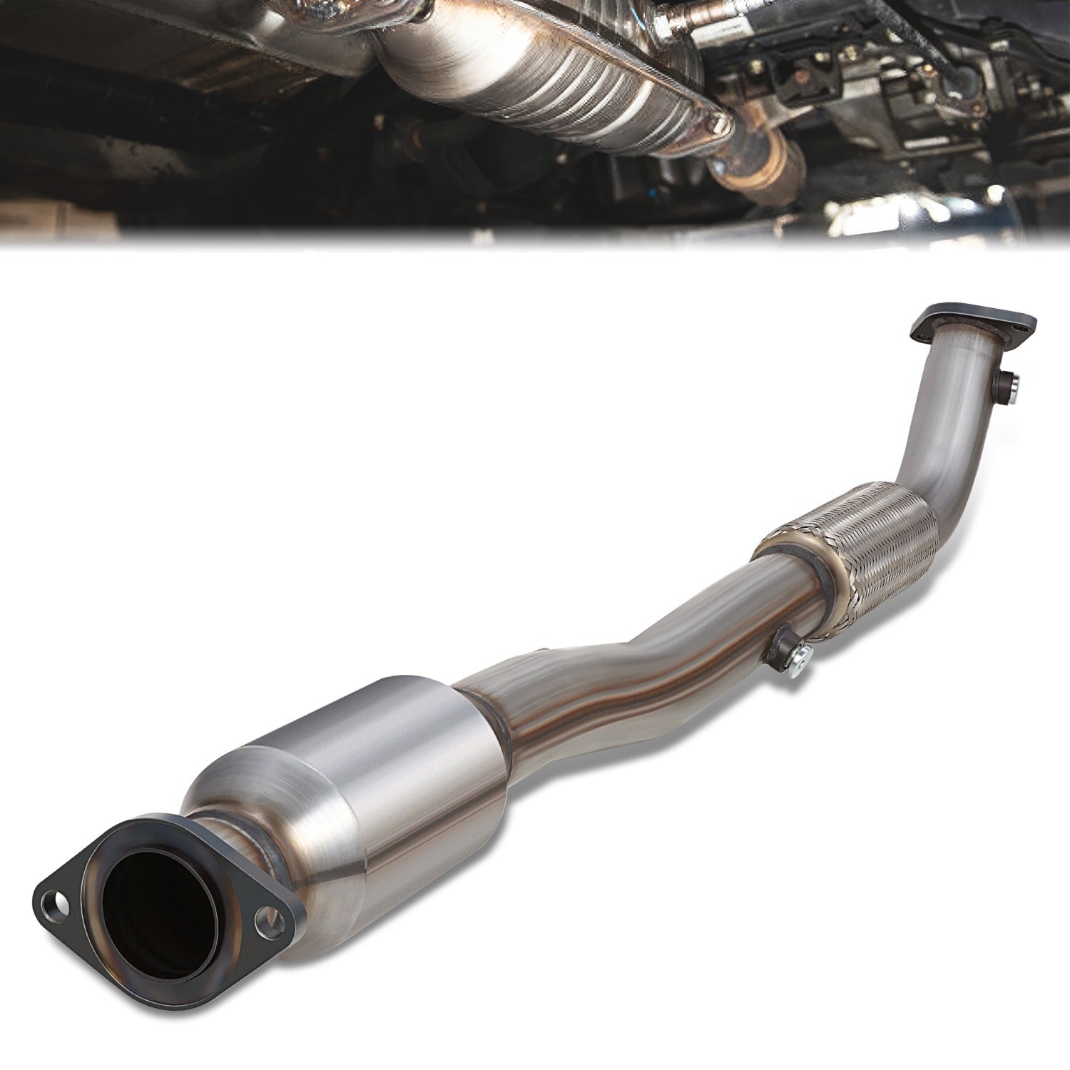 Factory Replacement Catalytic Converter <BR>02-06 Toyota Camry, 04-06 Solara 2.4L